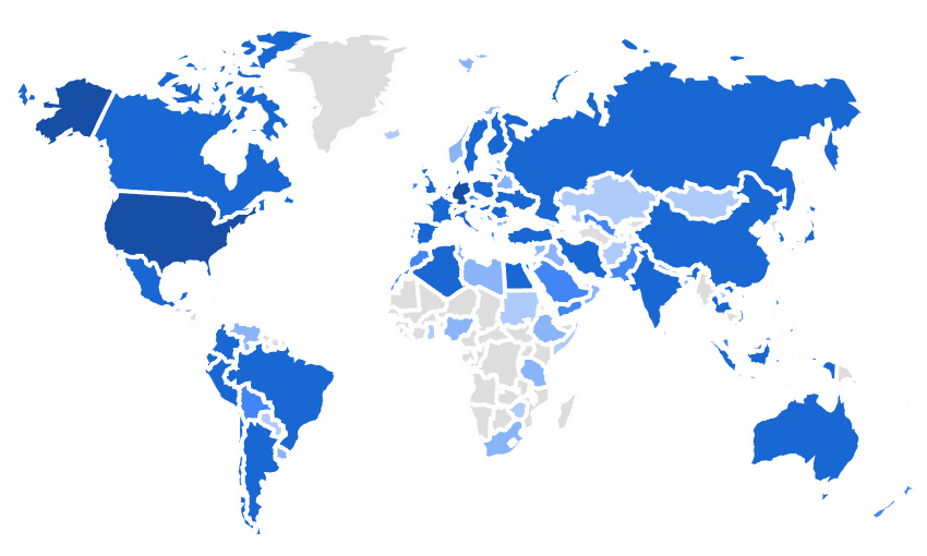 VET DICOM Library users worldwide